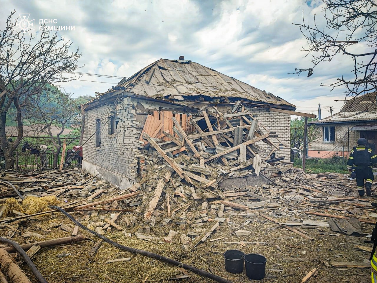 На Сумщині за добу один загиблий та троє поранених, ворог здійснив майже 100 обстрілів