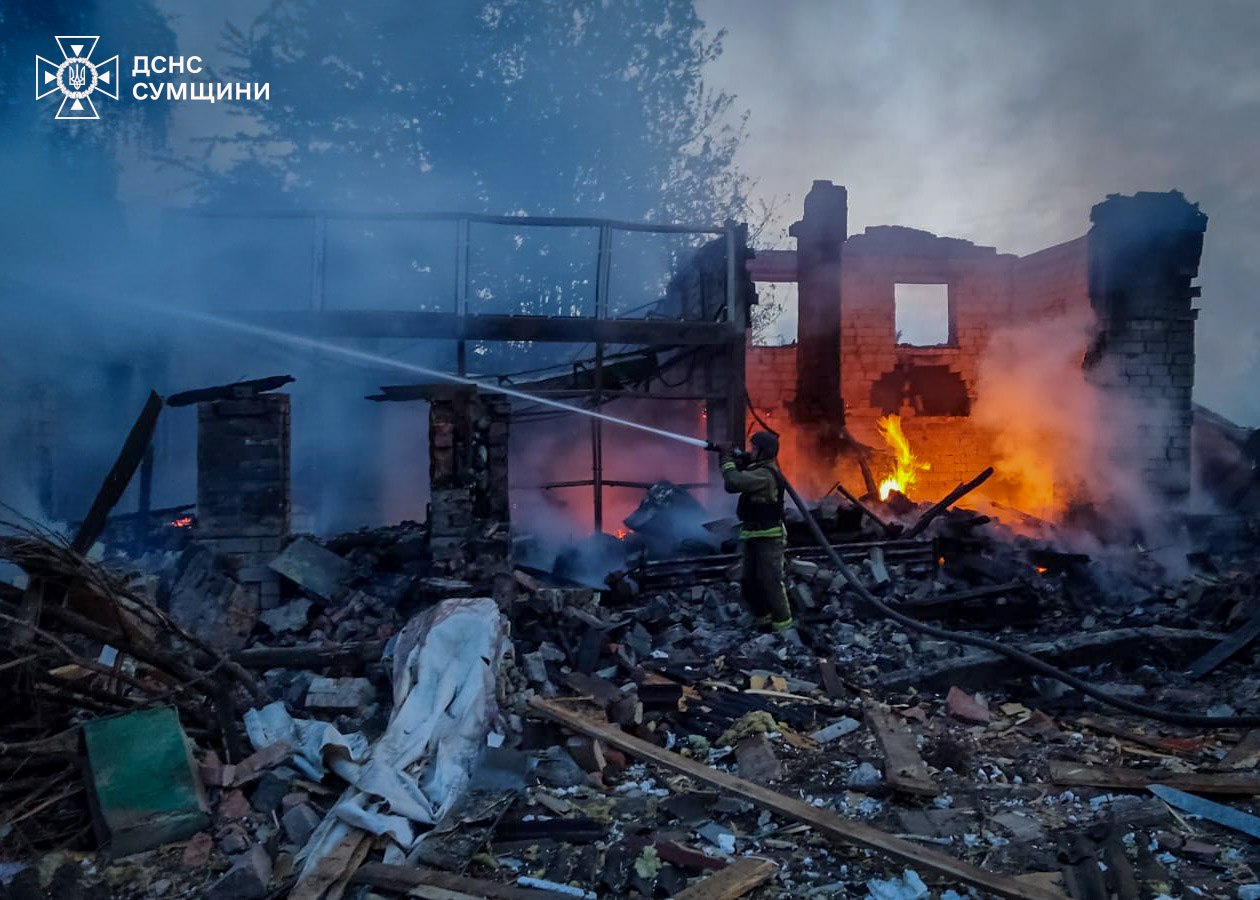 Понад 12 годин тривоги та 75 обстрілів: безпекова ситуація на Сумщині за добу