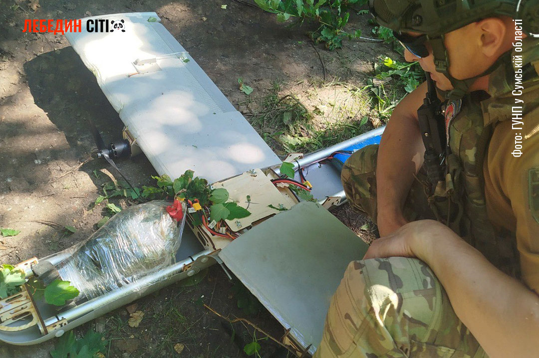 На Сумщині знешкодили бойову частину виявленого ворожого безпілотника