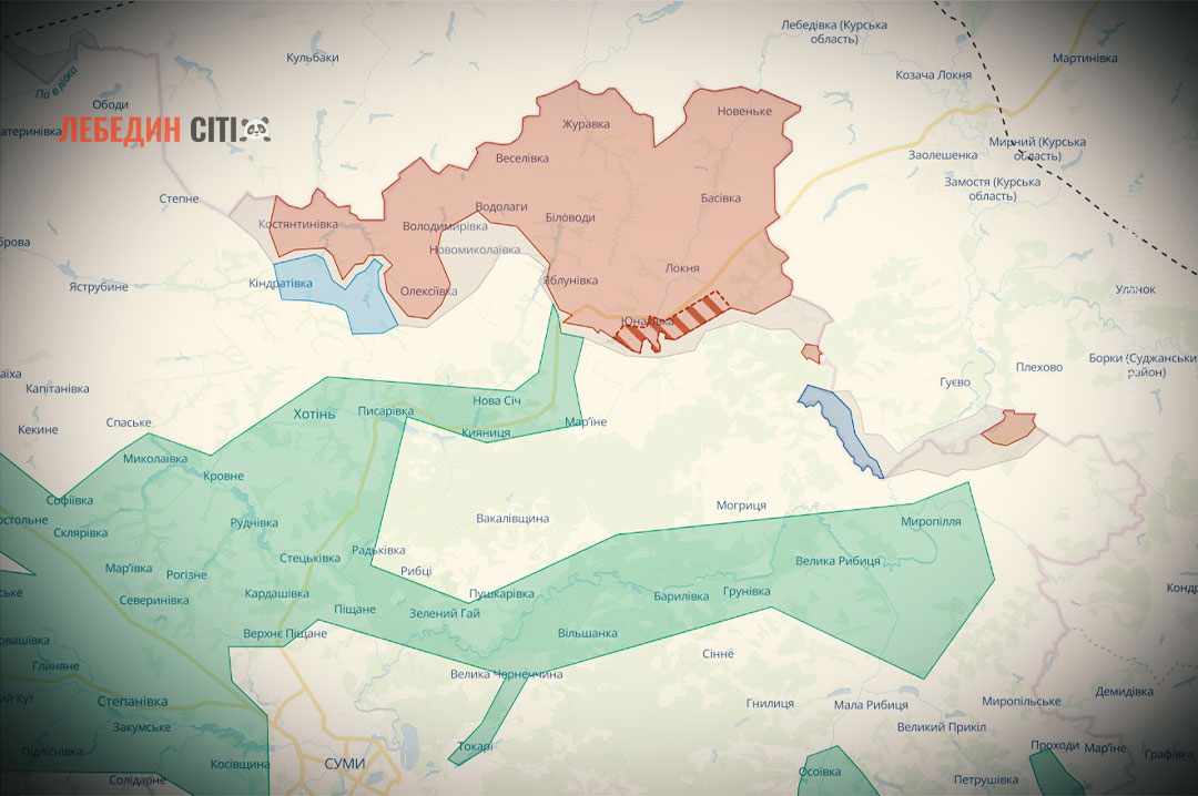 Російські війська просунулись на Сумщині, – DeepState