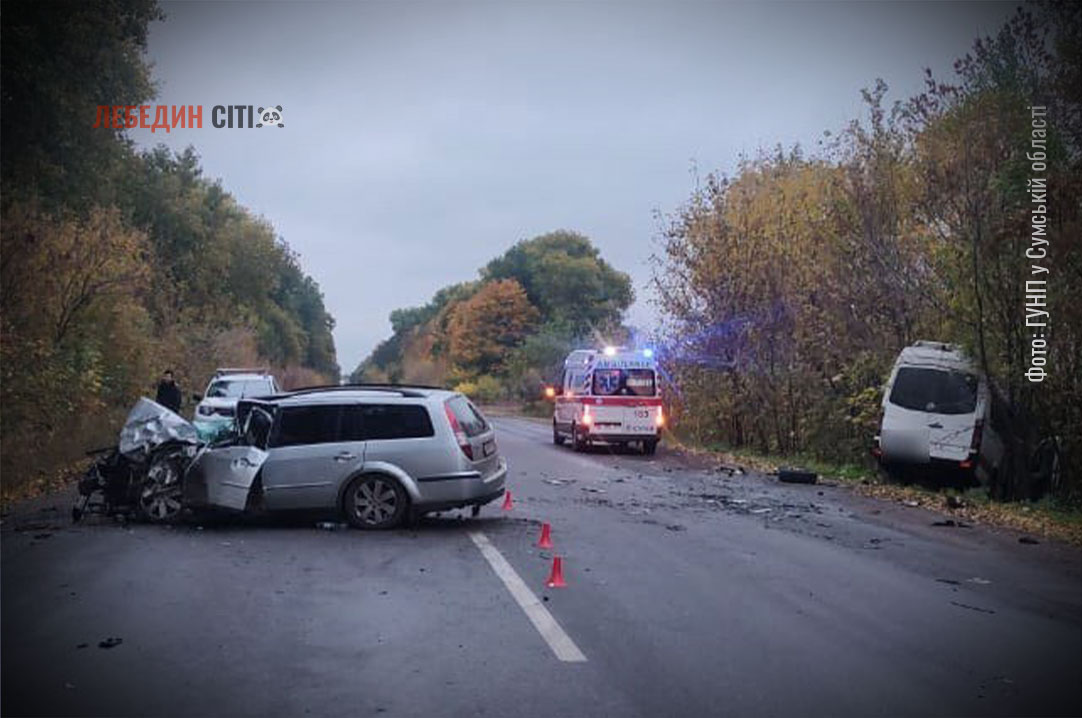 ДТП поблизу села Штепівка: 18-річний водій зіткнувся з маршруткою