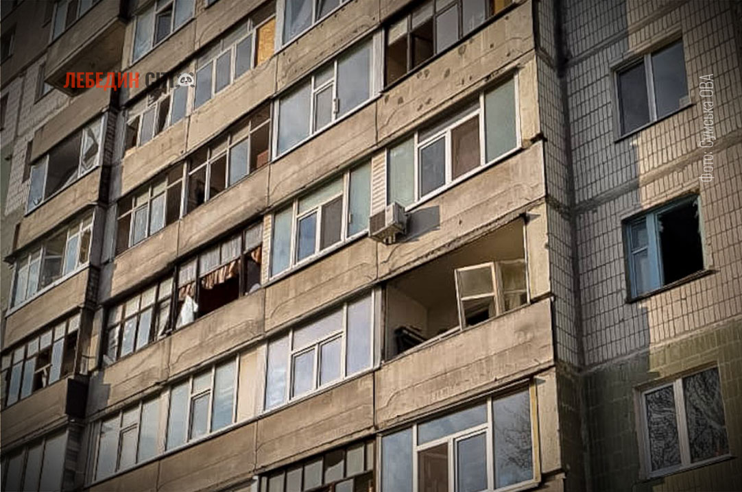 Доба на Сумщині: 7 постраждалих, пошкоджено медзаклад та тролейбус у Сумах