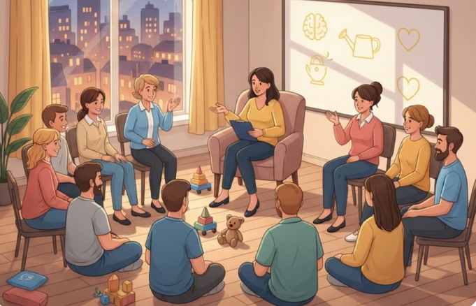 Запрошуються тати і мами на безкоштовні зустрічі із позитивного батьківства