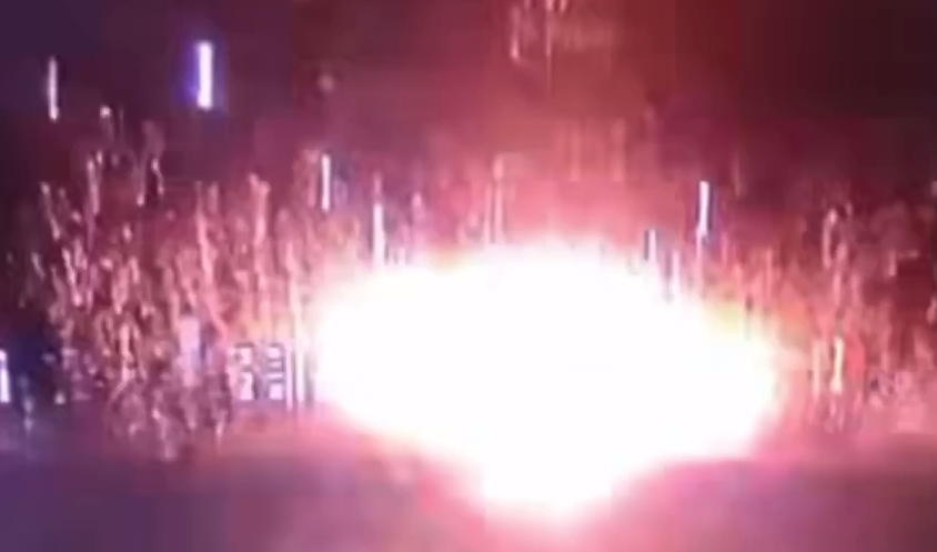 У Сумах ворожий БпЛА влучив у жваву дорогу (відео)