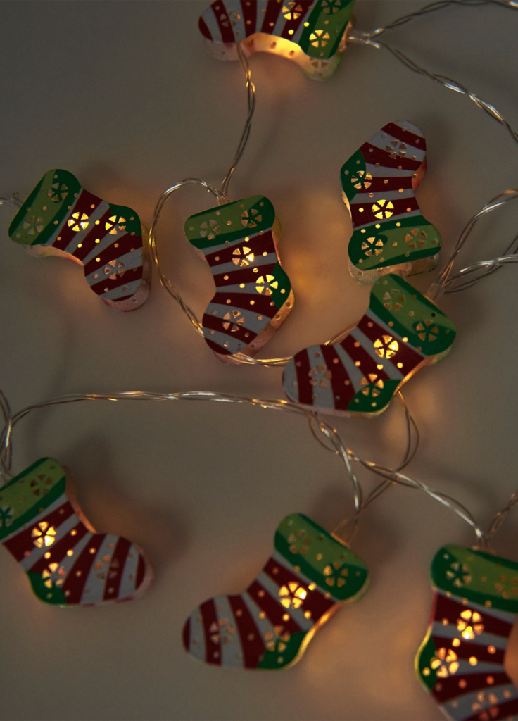 гирлянда на батарейках комбінованого кольору