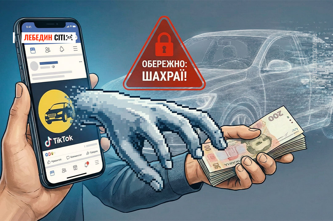 Хотів купити авто через Тік-Ток: житель Сумщини віддав шахраям понад 100 тисяч гривень