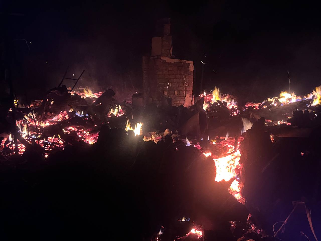 На Лебединщині під час пожежі загинув чоловік
