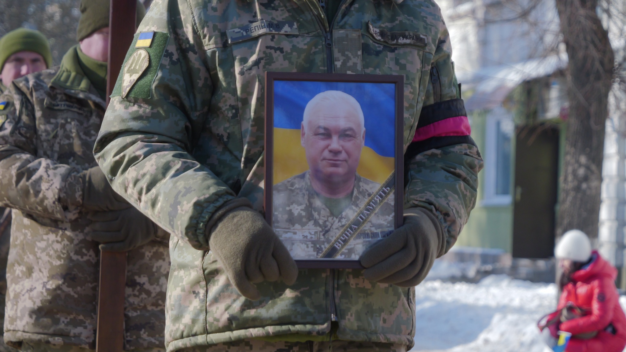 Лебединщина попрощалася із захисником Юрієм Марченком