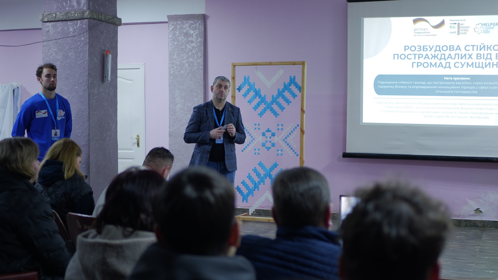 У Лебединській громаді стартував проєкт «Розбудова стійкості постраждалих від війни громад Сумщини»