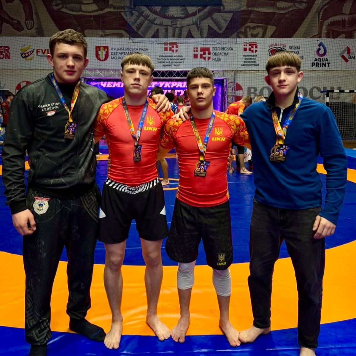 Спортсмени з Лебединської громади тріумфували на чемпіонаті України з грепплінгу