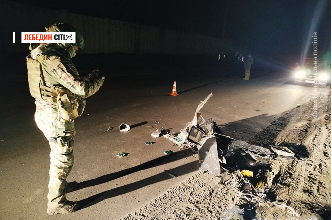 На Сумщині вибухотехніки поліції знешкодили бойову частину збитого безпілотника
