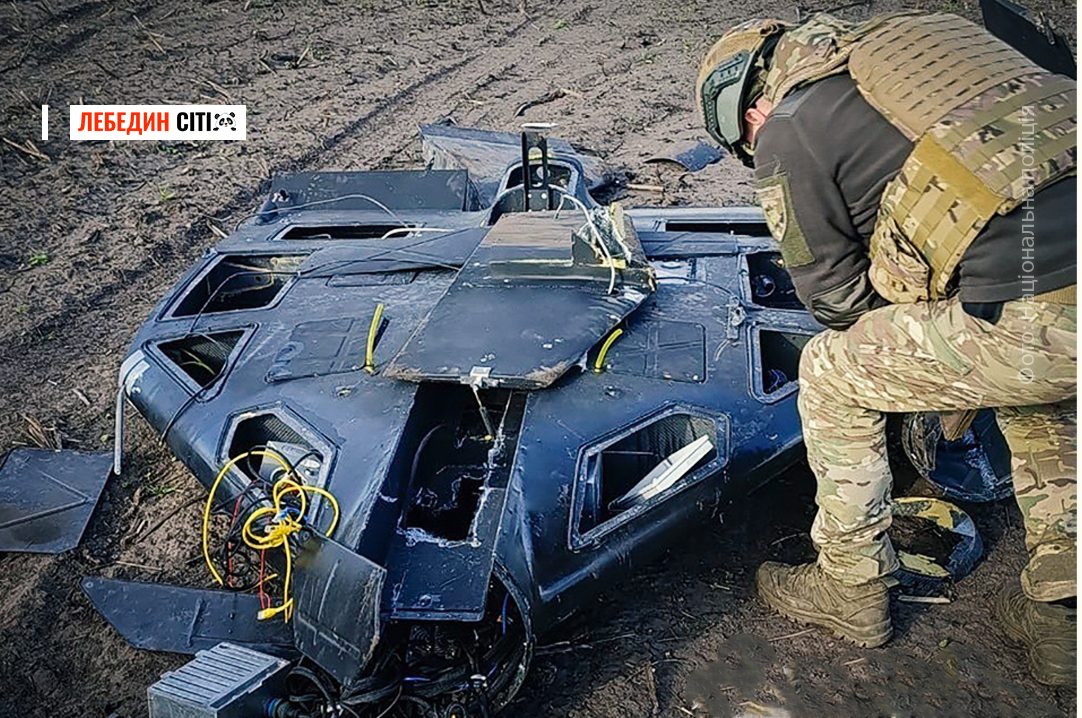 На Сумщині під час польових робіт виявили «шахед»