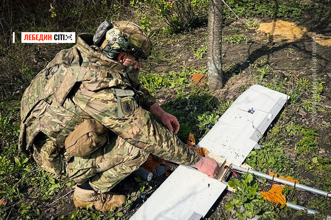 На Сумщині поліцейські вибухотехніки знешкодили ворожий БпЛА
