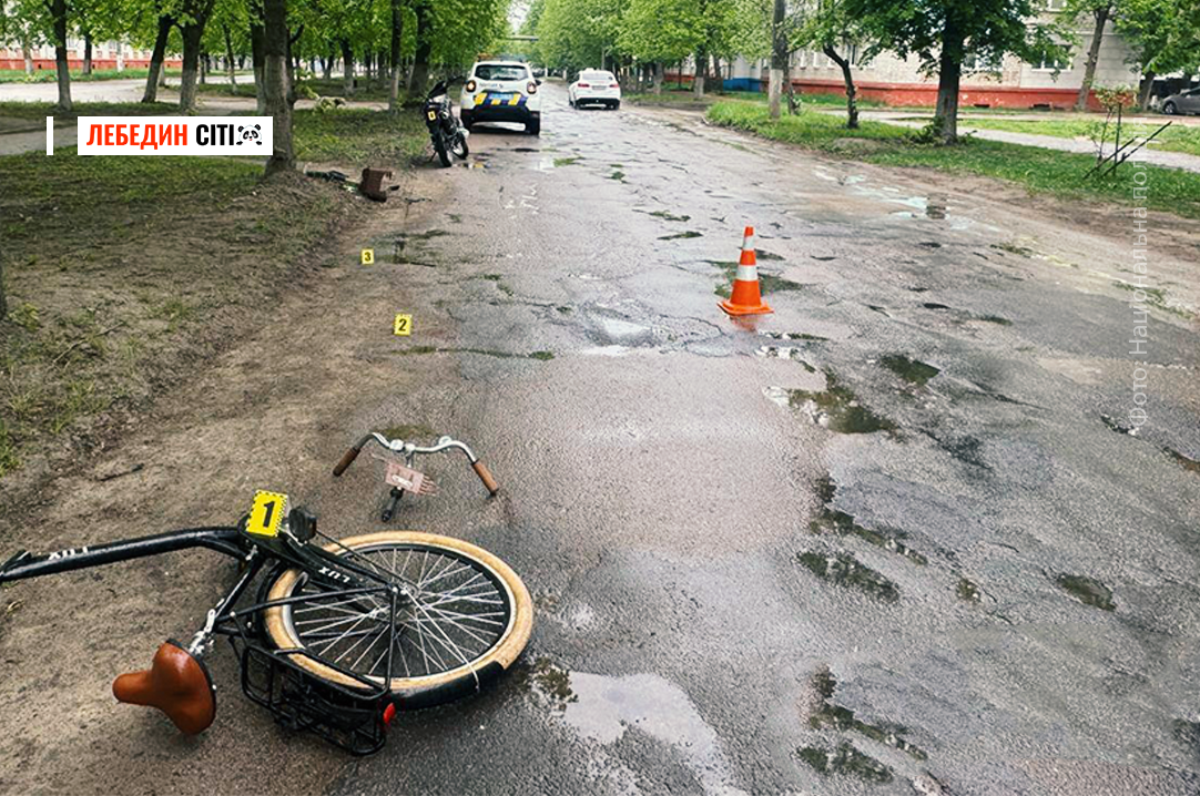 На Сумщині 15-річний мотоцикліст збив пенсіонерку