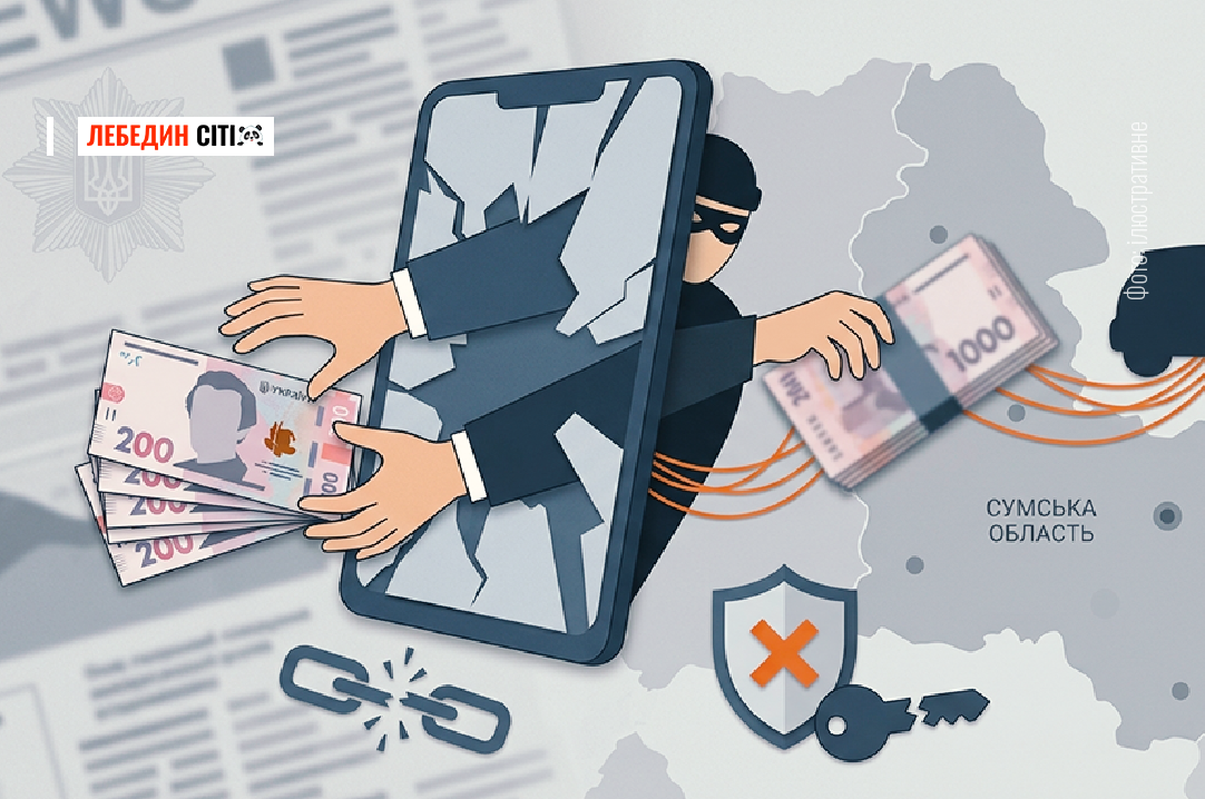 Житель Сумщини став жертвою онлайн-шахраїв