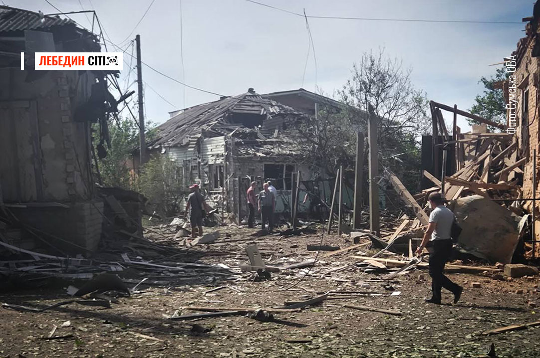 Семеро цивільних постраждали через атаки російських БпЛА на Шосткинщині