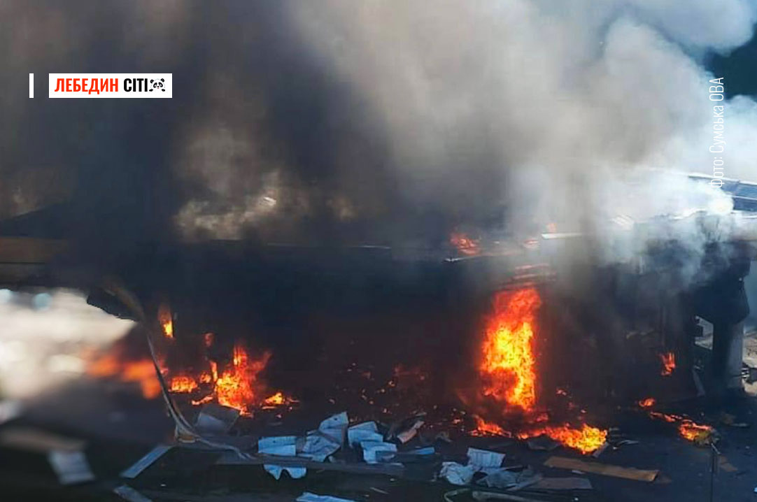 Після повторного удару РФ по АЗС у Сумах троє працівників перебувають у важкому стані