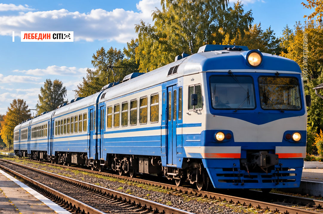 З 12 жовтня відновлюється рух приміських поїздів між Лебедином та Вирами: розклад